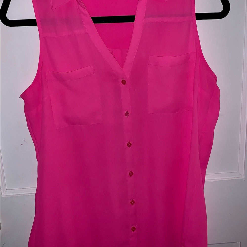 Hot pink portofino shirt 💖